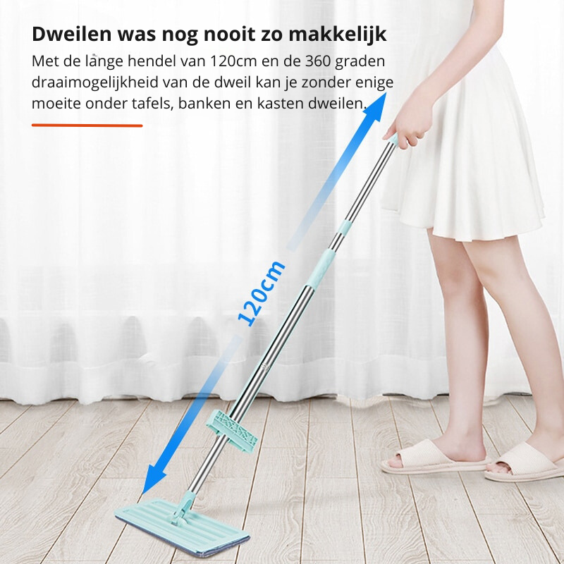 Fast Mop with Simple Squeeze Handle