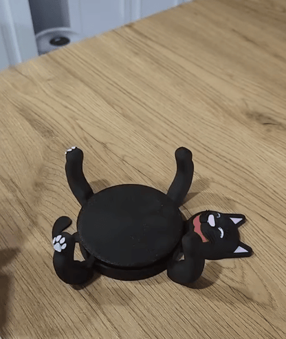 Cute Cat Shaped Protective Coasters