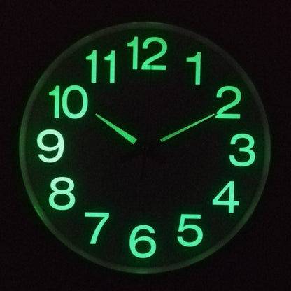 Silent Classroom Round Clock 30cm