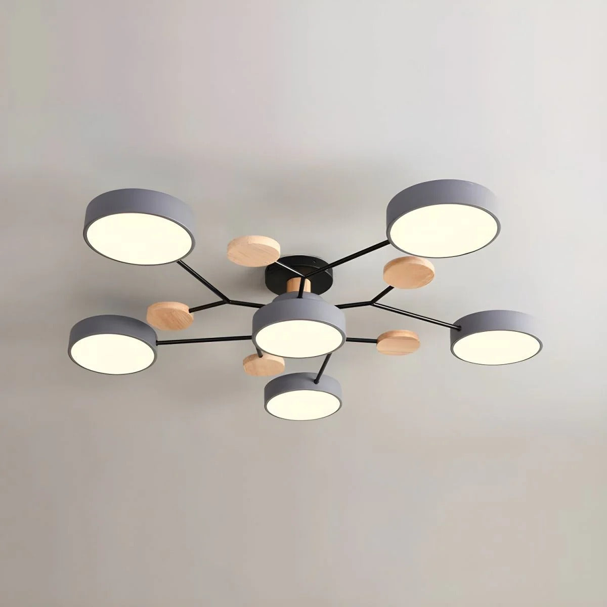 Sleek LED Ceiling Mount Lighting Fixture