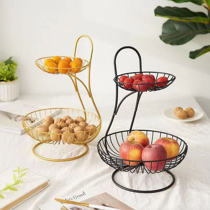 Stackable Kitchen Food Organizer Basket