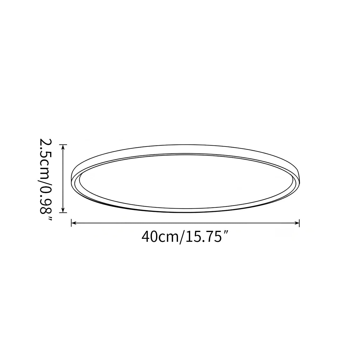 Simple White Ceiling Light Fixture for Bedroom