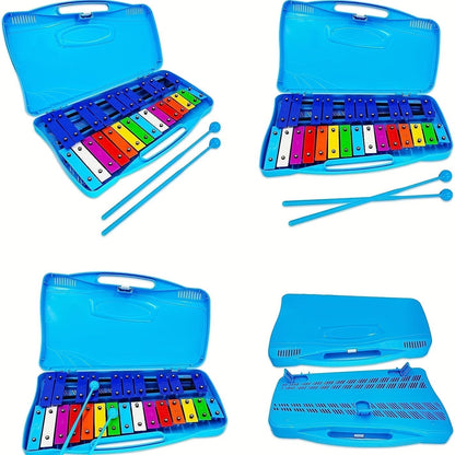 Colorful Childs Xylophone Kit with Case