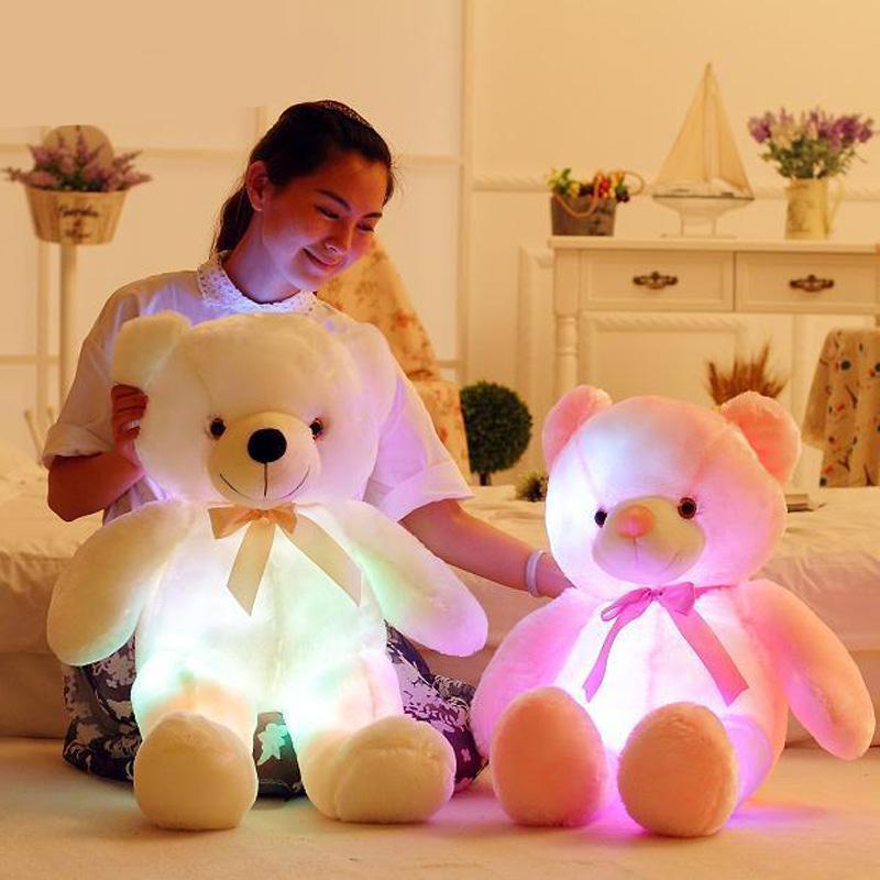 Bright LED Plush Nightlight Buddy Toy