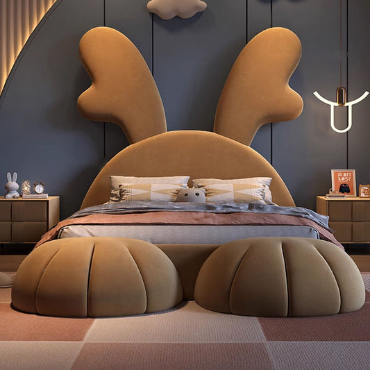 Big Soft Rabbit Cushion Bed - Luxicro