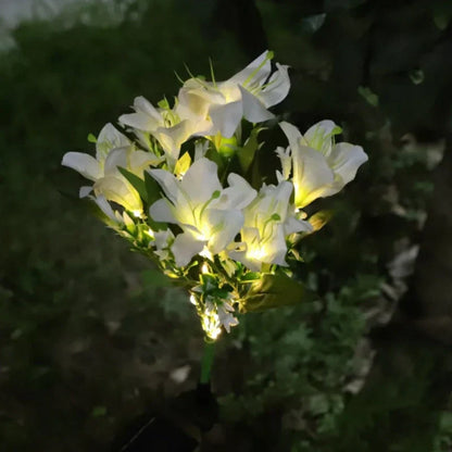 Bright Garden Solar Flower String Lights