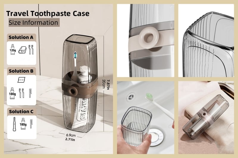 Compact Travel Soap Container
