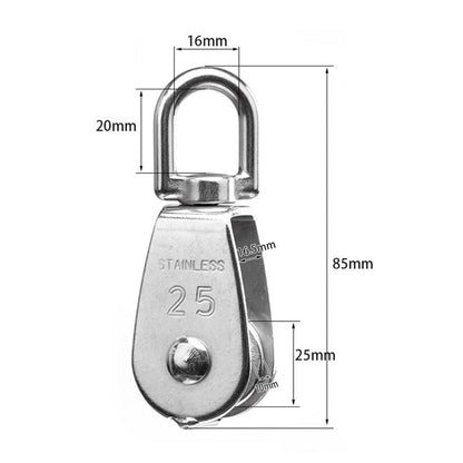 Heavy Duty Steel Swing Pulley Block