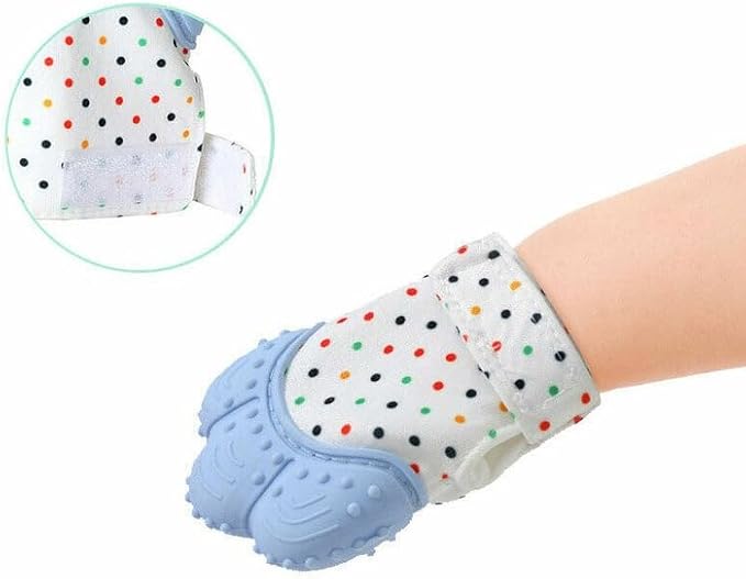 Baby Teether Glove with Gentle Chewable Tips