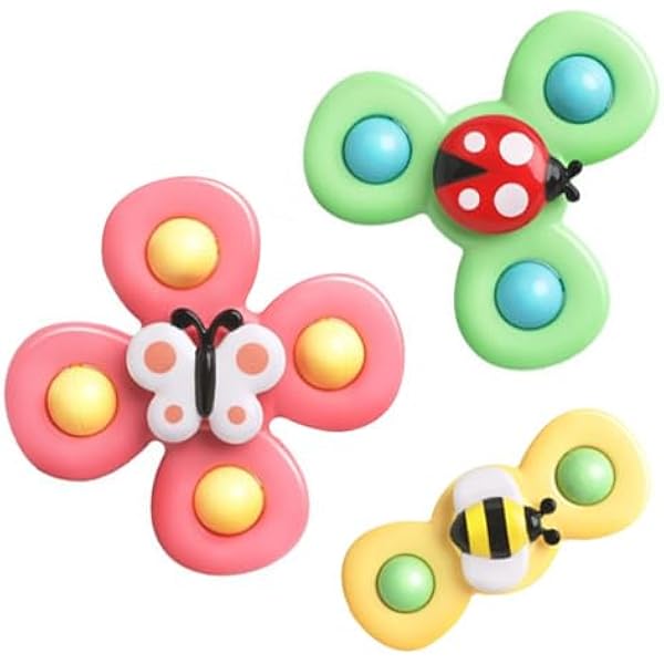 Bright Childrens Bathroom Toys Set - Safe Fun Play