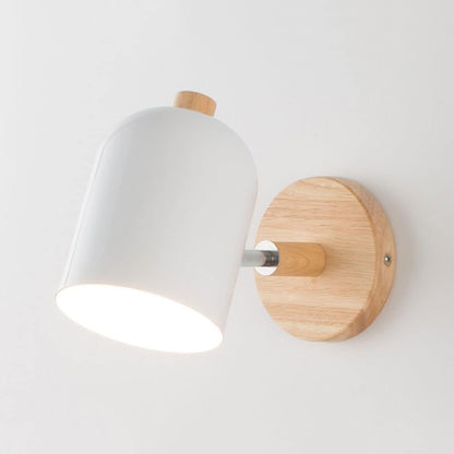 Rustic Wood Wall Light – Classic Sconce for Home Decor
