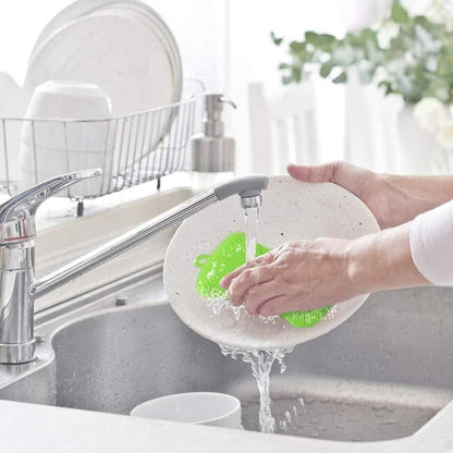 Non Slip Soft Silicone Dish Sponge Set