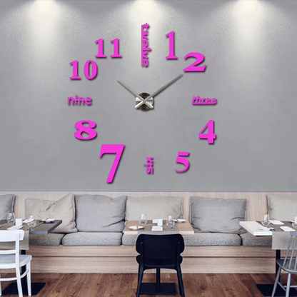 Contemporary Battery Operated Wall Clock
