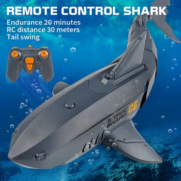 Cool Remote Control Shark Submarine Toy