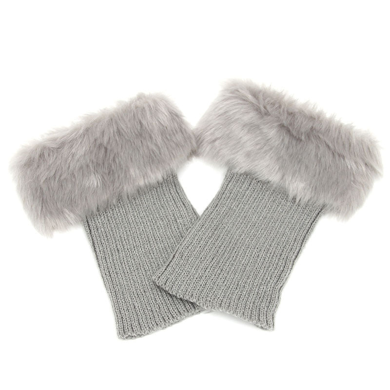 Cozy FurryLegs - Soft and Stylish Winter Leg Warmers
