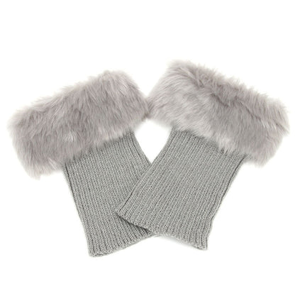 Cozy FurryLegs - Soft and Stylish Winter Leg Warmers