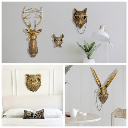 Stylish Wildlife Wall Art Sculptures