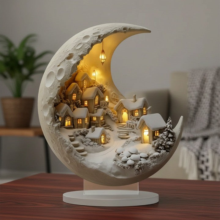 City Skyline LED Night Light Decor