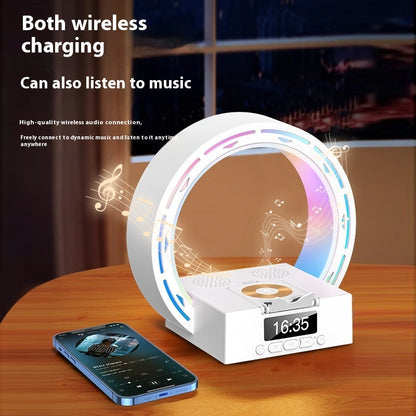 Wireless Bluetooth Speaker Table Lamp with Charger