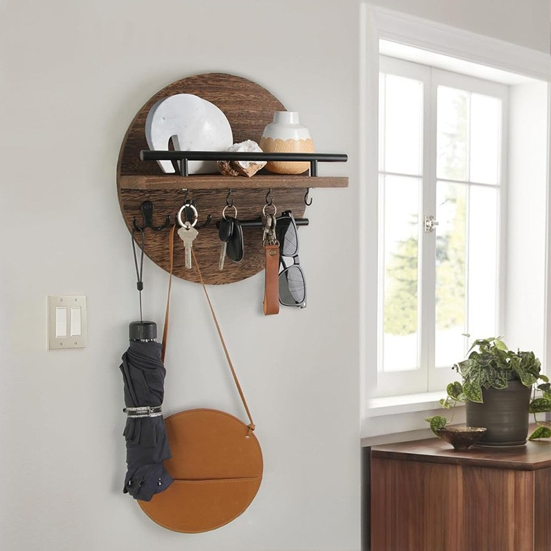 Stylish Wood Key Holder