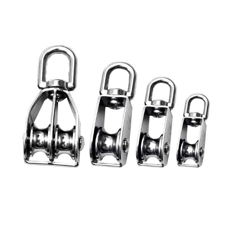 Heavy Duty Steel Swing Pulley Block