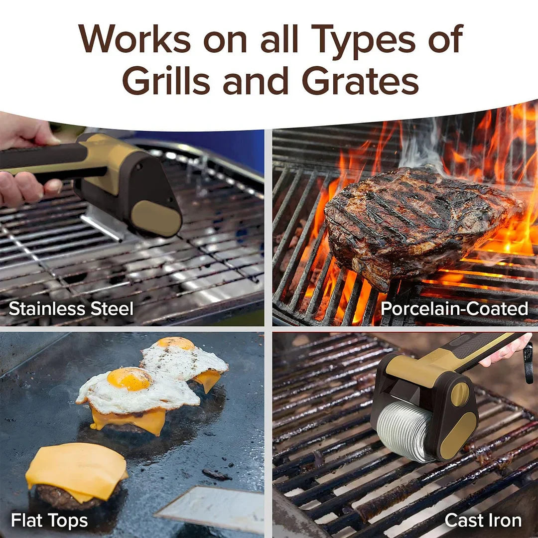 Easy Electric Grill Brush Cleaner