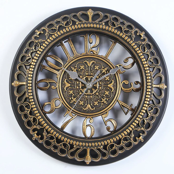 Traditional Elegant Large Wall Clock - Luxicro