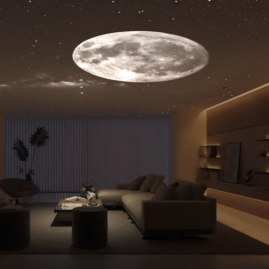 Cosmic LED Night Lamp with Galaxy Starry Sky Effects - Luxicro