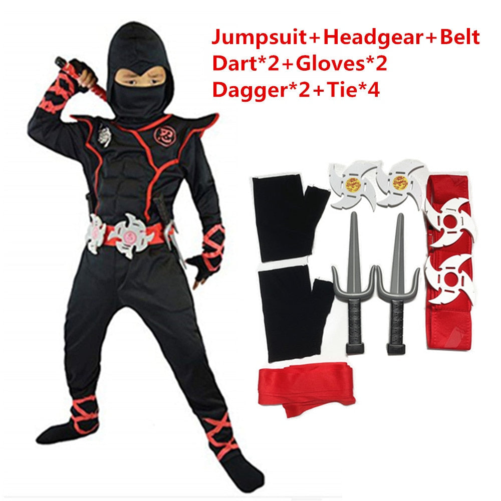 Fun Boys Ninja Costume Set