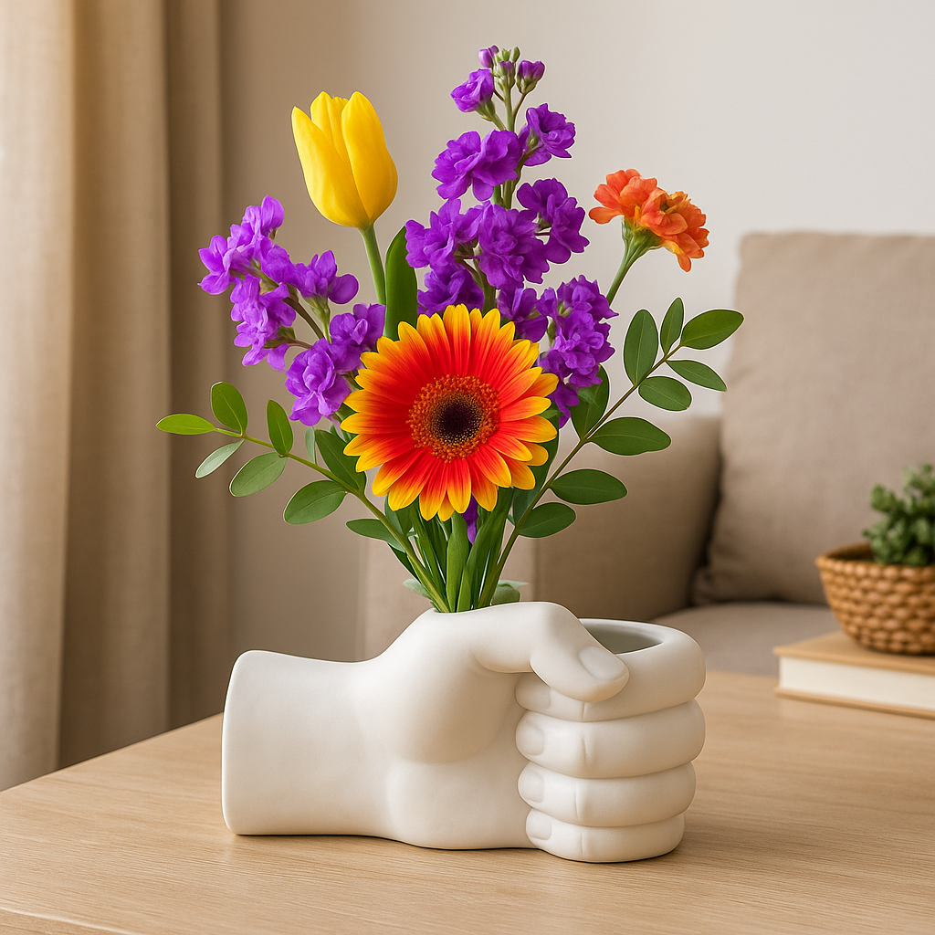Beautiful Unique Floral Pot Home Decoration