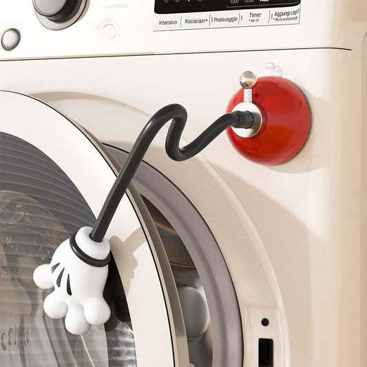 Convenient Laundry Door Holder - Auto Vent Freshener - Luxicro