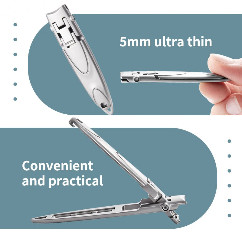 Compact Travel Manicure Nail Clippers