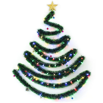 Foldable Wall Mount Christmas Tree