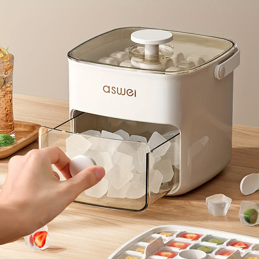 Big Ice Tray Maker for Freezer Use - Luxicro