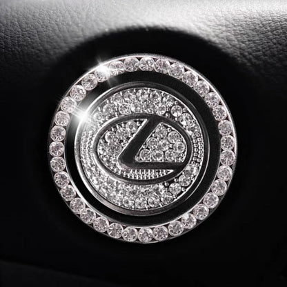 Sparkly Car Key Start Button Cover Ring