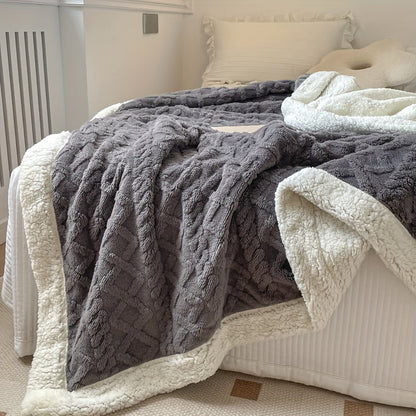 Cozy Plush Throw Blanket for Home Decor