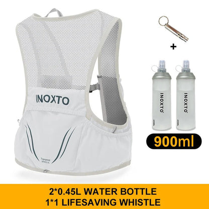 Lightweight Running Water Backpack with Bottles