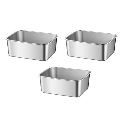 Premium Stainless Steel Lunch Box with Lid - Luxicro