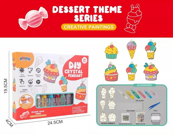 Fun Crystal Pendant Making Kit for Kids