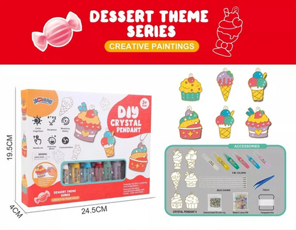 Fun Crystal Pendant Making Kit for Kids