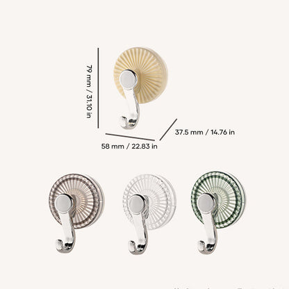 Powerful Suction Cup Hooks No Drilling Needed