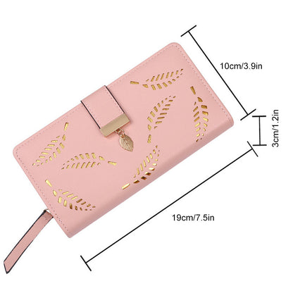 Fashionable Ladies Floral Large Wallet