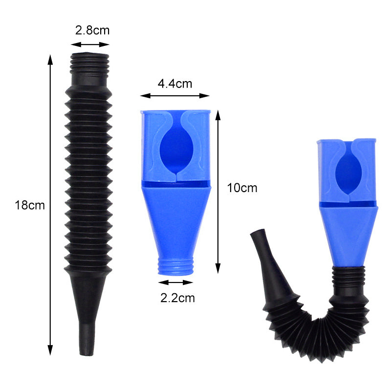 Flexible Sink Drain Funnel Tool