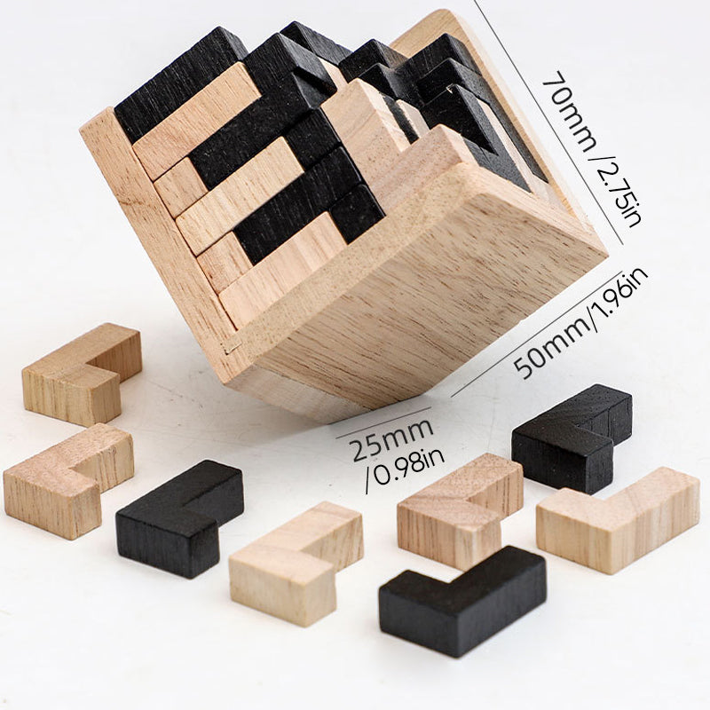 Classic Wooden Puzzle Mind Game