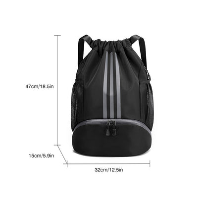 Athletic Duffel Bag with Compartments