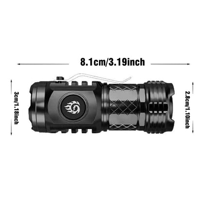 Small 3 LED Keychain Torch