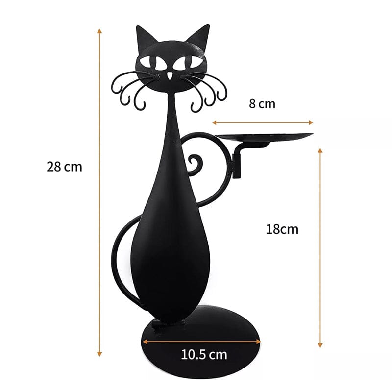 Cute Cat Candle Holder