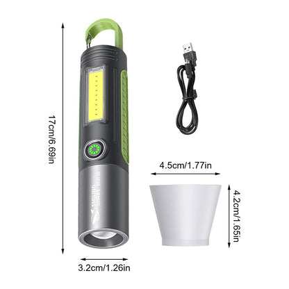 Bright Waterproof Camping Flashlight