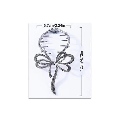 Delicate Floral Hair Clip Light