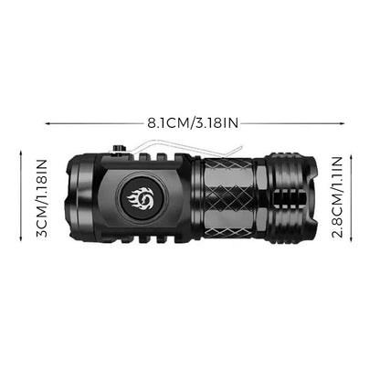 Small LED Flashlight with Colorful Style